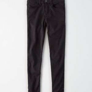 American Eagle Super Stretch Black Jeggings